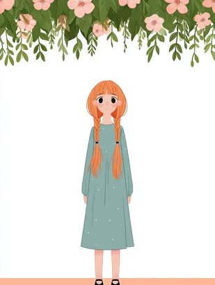 Midjourney SREF 4261 Garden Girl Dreams — Whimsical & Storybook Whimsical