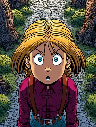 Midjourney SREF 4274 Enchanted Adventurers — sample image 2