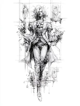 Midjourney SREF 4316 Ethereal Warrior — sample image 4