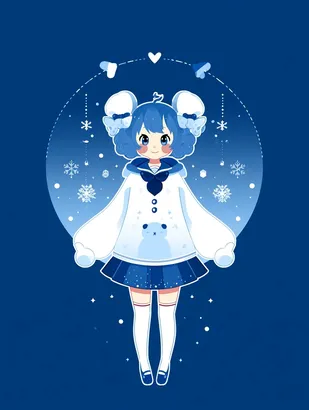 SREF 4320 Ethereal Blue Maiden