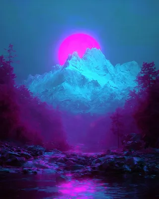 Midjourney SREF 433 Neon Reverie — sample image 3