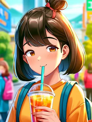 Midjourney SREF 4337 Digital Anime Dreams — sample image 4