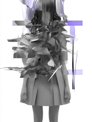 Midjourney SREF 4348 Ethereal Fragmentations — sample image 2