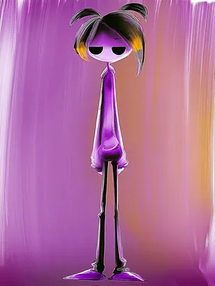 Midjourney SREF 4350 Violet Wonder — sample image 3