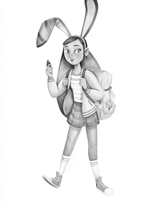 Midjourney SREF 4351 Young Wanderers — sample image 4