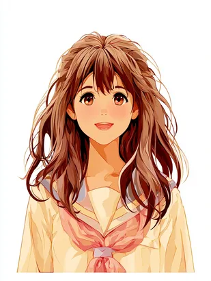 Midjourney SREF 4366 Golden Bloom Girl — sample image 2