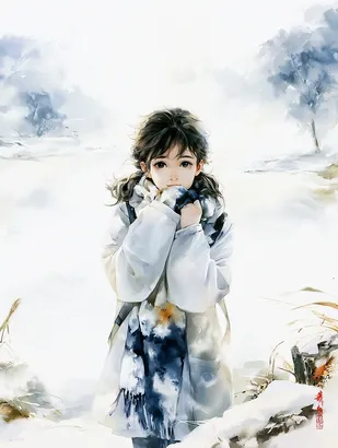 Midjourney SREF 4395 Winter's Whisper — sample image 3