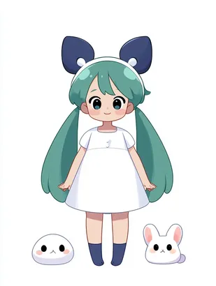 SREF 4397 Mint Bunny Girl