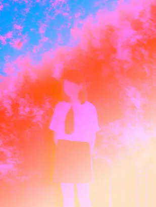 Midjourney SREF 4430 Neon Reverie — sample image 2