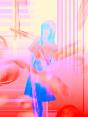 Midjourney SREF 4430 Neon Reverie — sample image 3