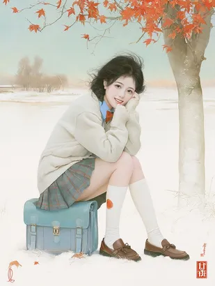 Midjourney SREF 4432 Serene Elegance — sample image 3