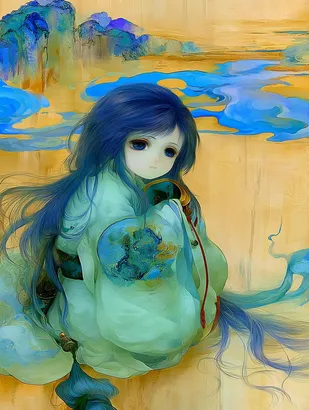 Midjourney SREF 4437 Ethereal Water Spirit — sample image 2