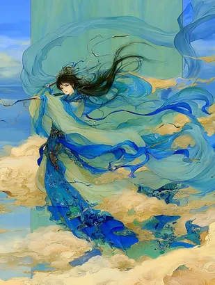 Midjourney SREF 4437 Ethereal Water Spirit — sample image 3