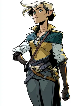 Midjourney SREF 4438 Archer Adventurer — sample image 4