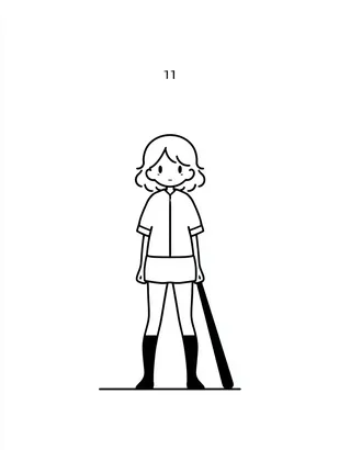 Midjourney SREF 4491 Gentle Anime Girl — sample image 3