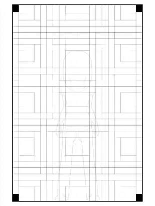Midjourney SREF 4538 Grid Spirit — Anime Ethereal