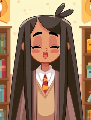 SREF 4539 Joyful Schoolgirl