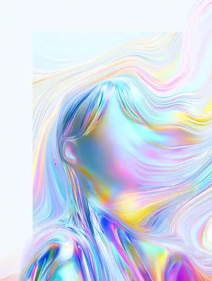 Midjourney SREF 4550 Holographic Reverie — sample image 3