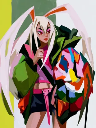 SREF 4572 Neon Rabbit