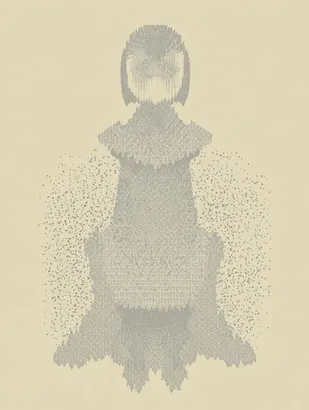 Midjourney SREF 4578 Pixelated Entities — sample image 3