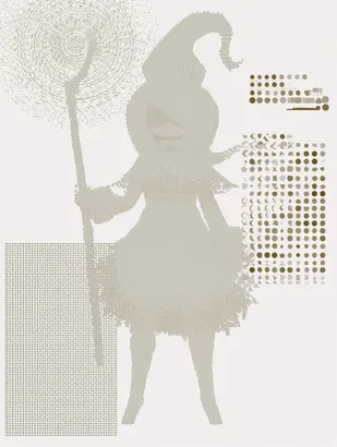 Midjourney SREF 4578 Pixelated Entities — sample image 4