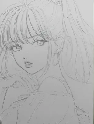 Midjourney SREF 4632 Sketch Studies — sample image 4
