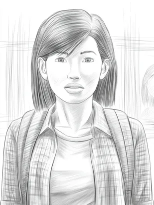 Midjourney SREF 4633 Modern Portraits — sample image 4