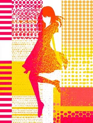 Midjourney SREF 4637 Neon Silhouette — sample image 3
