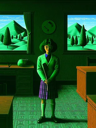 SREF 4643 Emerald Otherworld