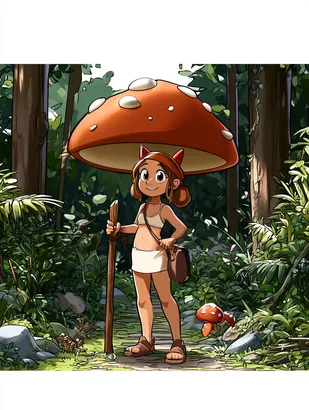 Midjourney SREF 4652 Young Adventurers — sample image 2