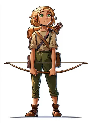Midjourney SREF 4652 Young Adventurers — sample image 3