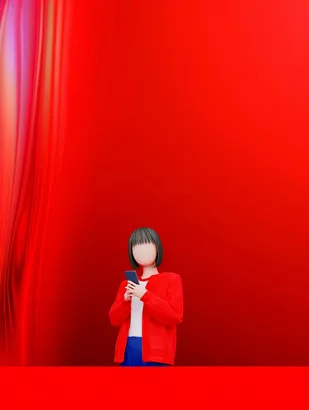 Midjourney SREF 4708 Crimson Reverie — sample image 3