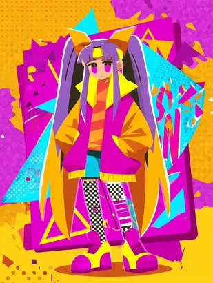 SREF 4709 Neon Rebellion