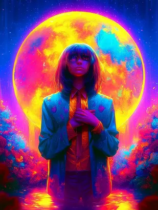 Midjourney SREF 4718 Neon Reverie — Cyberpunk Futuristic