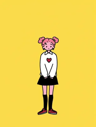 Midjourney SREF 4727 Kawaii Character Collection — sample image 2