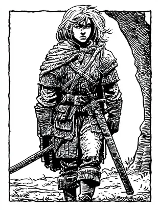 Midjourney SREF 4736 Warrior Sentinel — sample image 3