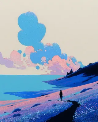 Midjourney SREF 474 Chromatic Reverie — Digital Illustration Ethereal