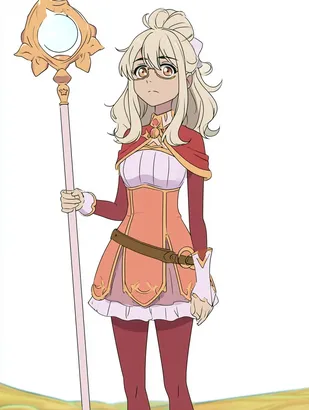 Midjourney SREF 4763 Enchanted Priestess — Anime Elegant