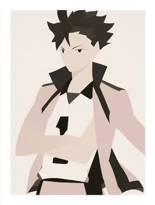 Midjourney SREF 4765 Anime Elegance — Minimalist Elegant