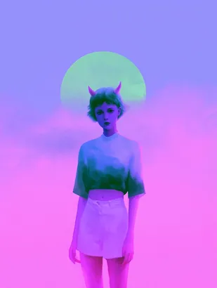 SREF 4767 Neon Reverie