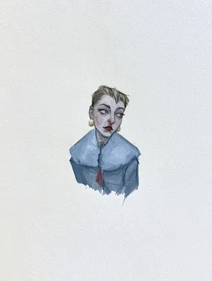 Midjourney SREF 4773 Melancholic Reverie — Watercolor Melancholic