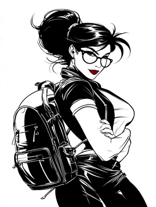 Midjourney SREF 4776 Warrior Women — sample image 3