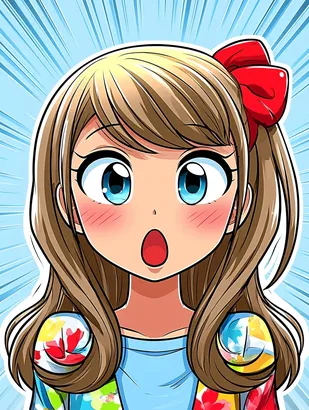 Midjourney SREF 4800 Candy Girl Delight — sample image 3