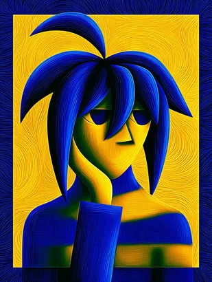 Midjourney SREF 4803 Electric Dreams — sample image 3