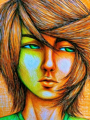 Midjourney SREF 4829 Chromatic Youth — sample image 2
