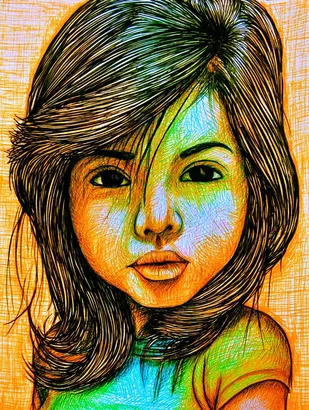 Midjourney SREF 4829 Chromatic Youth — sample image 3