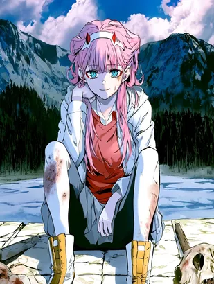 Midjourney SREF 4850 Ethereal Anime Heroines — sample image 2