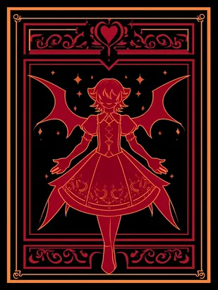 Midjourney SREF 4862 Crimson Arcana — sample image 2