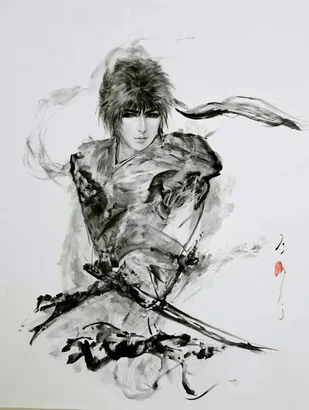 SREF 4863 Ink Reverie