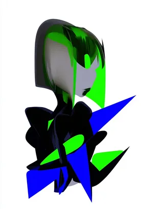 Midjourney SREF 4908 Neon Cyborg — Cyberpunk Futuristic